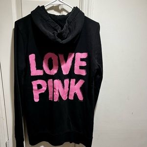 Pink VS Love Pink sweatshirt with hoodie